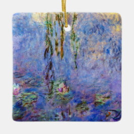 Claude Monet - Vatten Lilies Julgransprydnad Keramik