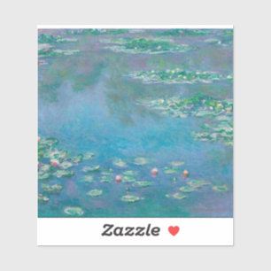Claude Monet - Vatten Lilies Klistermärken