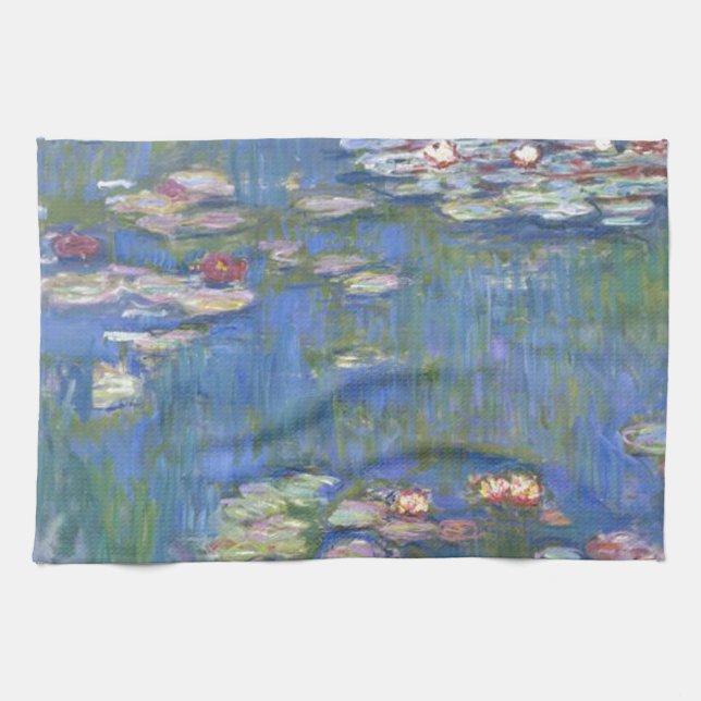 Claude Monet / Vatten Lilies Kökshandduk (Horisontell)