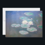 Claude Monet - Vatten Lilies, kvällseffekt Inbjudningar<br><div class="desc">Vatten Lilies,  kvällseffekt / Nympheas,  Effet du soir - Claude Monet,  Oil on Canvas,  1897</div>