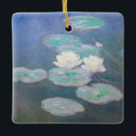 Claude Monet - Vatten Lilies, kvällseffekt Julgransprydnad Keramik<br><div class="desc">Vatten Lilies,  kvällseffekt / Nympheas,  Effet du soir - Claude Monet,  Oil on Canvas,  1897</div>