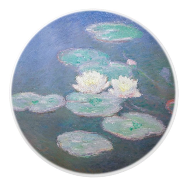 Claude Monet - Vatten Lilies, kvällseffekt Knopp (Framsidan)