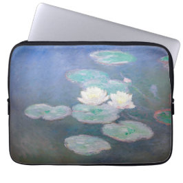 Claude Monet - Vatten Lilies, kvällseffekt Laptop Fodral