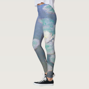 Claude Monet - Vatten Lilies, kvällseffekt Leggings