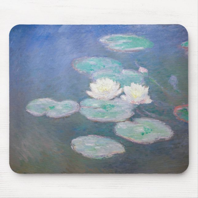 Claude Monet - Vatten Lilies, kvällseffekt Musmatta (Framsidan)