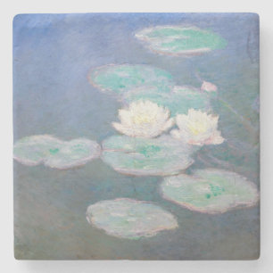 Claude Monet - Vatten Lilies, kvällseffekt Stenunderlägg