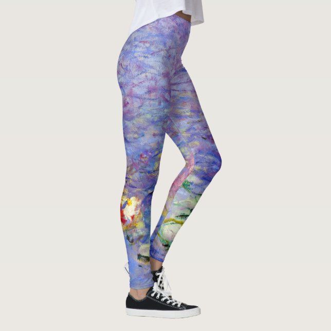 Claude Monet - Vatten Lilies Leggings (Höger)