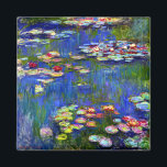 Claude Monet Vatten Lilies Magnet<br><div class="desc">Vatten Lilies målade av Claude Monet 1916.</div>