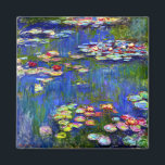 Claude Monet Vatten Lilies Magnet<br><div class="desc">Vatten Lilies målade av Claude Monet 1916.</div>