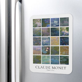 Claude Monet Vatten Lilies Magnet
