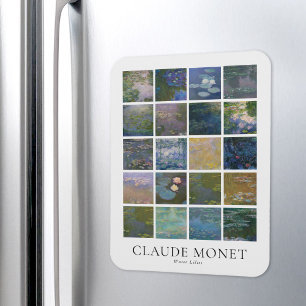 Claude Monet Vatten Lilies Magnet