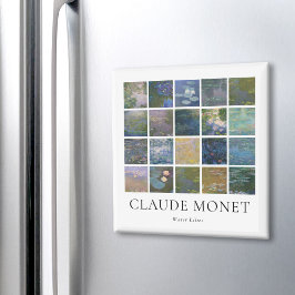 Claude Monet Vatten Lilies Magnet