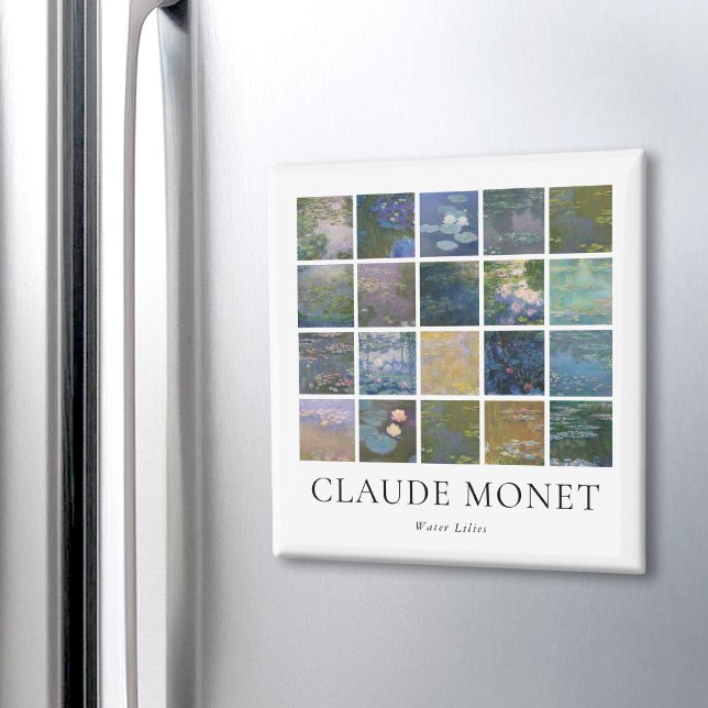 Claude Monet Vatten Lilies Magnet (Skapare uppladdad)