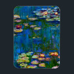 Claude Monet - Vatten Lilies Magnet<br><div class="desc">Claude Monet - Vatten Lilies</div>