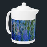 Claude Monet - Vatten Lilies med viftpil<br><div class="desc">Vatten Lilies with weeping willow grenar / Nympheas avec rameaux de saule av Claude Monet 1916-1919</div>