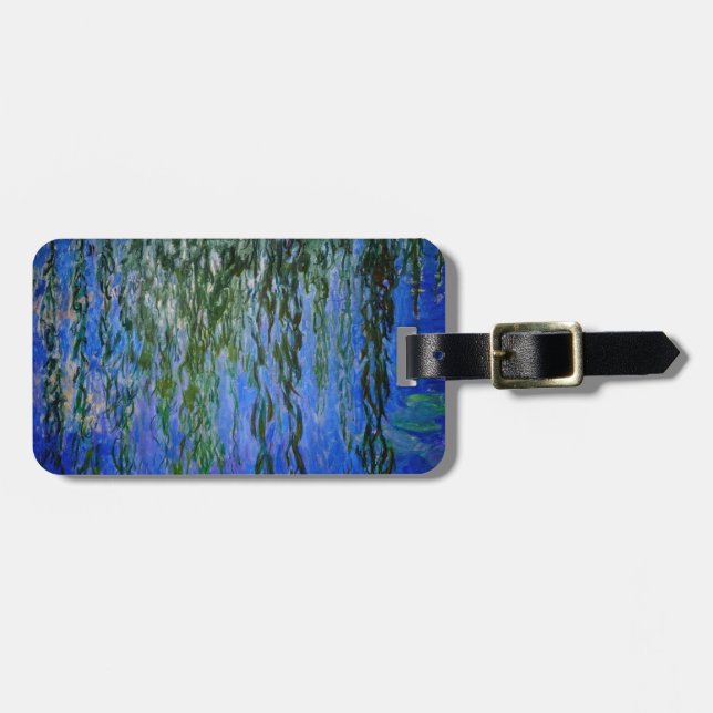 Claude Monet - Vatten Lilies med viftpil Bagagebricka (Horisontell Framsida)