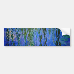 Claude Monet - Vatten Lilies med viftpil Bildekal