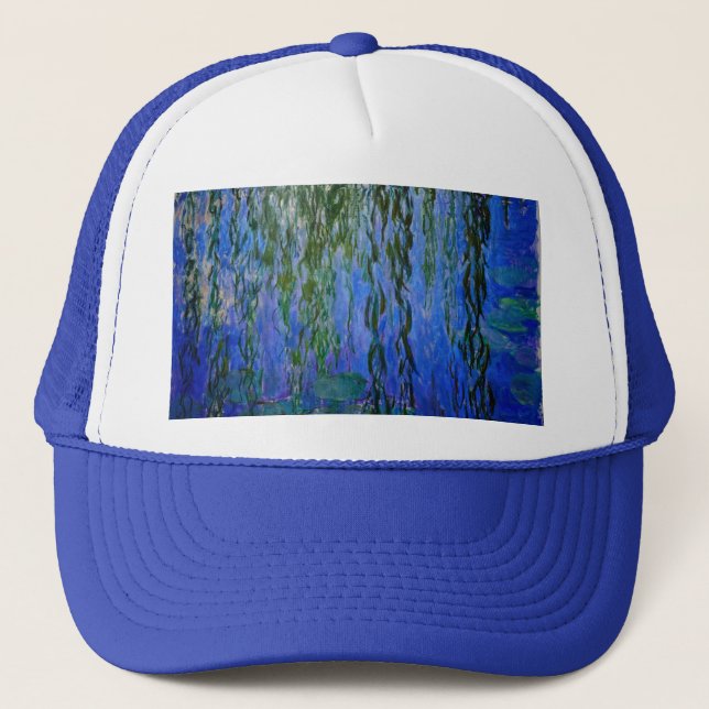 Claude Monet - Vatten Lilies med viftpil Keps (Framsida)
