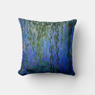 Claude Monet - Vatten Lilies med viftpil Kudde