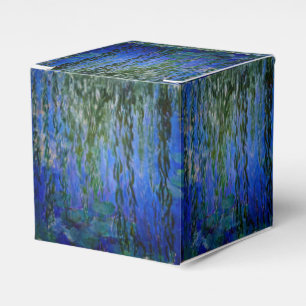 Claude Monet - Vatten Lilies med viftpil Presentaskar