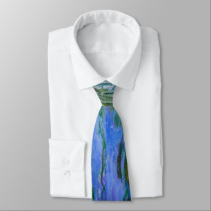Claude Monet - Vatten Lilies med viftpil Slips