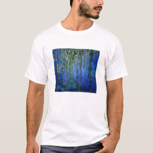 Claude Monet - Vatten Lilies med viftpil T Shirt