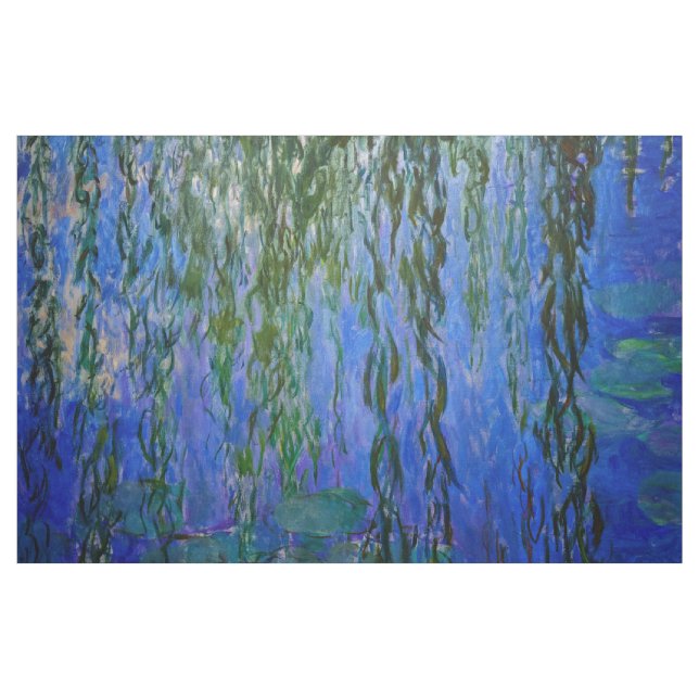 Claude Monet - Vatten Lilies med viftpil Tyg (Yard)
