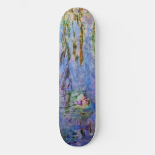 Claude Monet - Vatten Lilies Mini Skateboard Bräda 18,5 Cm