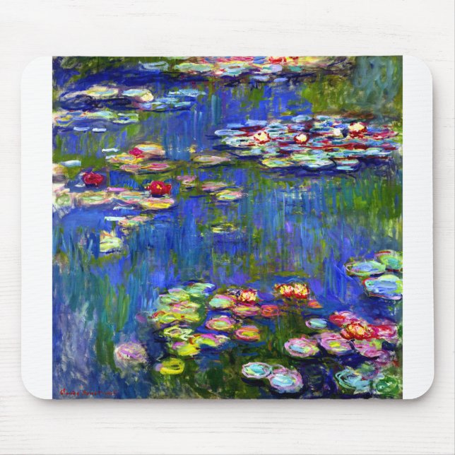 Claude Monet Vatten Lilies Musmatta (Framsidan)