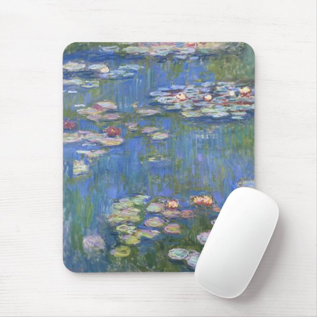 Claude Monet / Vatten Lilies Musmatta (Med mus)