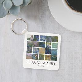 Claude Monet Vatten Lilies Nyckelring