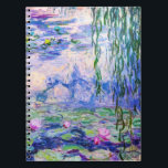 Claude Monet - Vatten Lilies / Nympheas 1919 Anteckningsbok<br><div class="desc">Vatten Lilies / Nympheas (W.1852) - Claude Monet,  Oil on Canvas,  1916-1919</div>