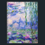 Claude Monet - Vatten Lilies / Nympheas 1919 Anteckningsbok<br><div class="desc">Vatten Lilies / Nympheas (W.1852) - Claude Monet,  Oil on Canvas,  1916-1919</div>