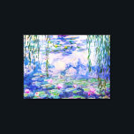 Claude Monet - Vatten Lilies / Nympheas 1919 Canvastryck<br><div class="desc">Vatten Lilies / Nympheas (W.1852) - Claude Monet,  Oil on Canvas,  1916-1919</div>