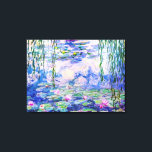 Claude Monet - Vatten Lilies / Nympheas 1919 Canvastryck<br><div class="desc">Vatten Lilies / Nympheas (W.1852) - Claude Monet,  Oil on Canvas,  1916-1919</div>