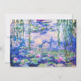 Claude Monet - Vatten Lilies / Nympheas 1919 Inbjudningar