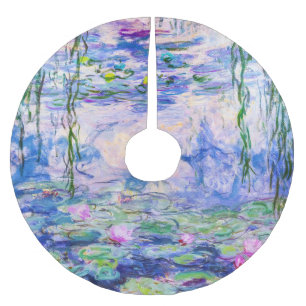Claude Monet - Vatten Lilies / Nympheas 1919 Julgransmatta Borstad Polyester
