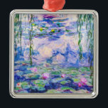 Claude Monet - Vatten Lilies / Nympheas 1919 Julgransprydnad Metall<br><div class="desc">Vatten Lilies / Nympheas (W.1852) - Claude Monet,  Oil on Canvas,  1916-1919</div>