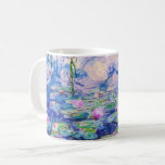 Claude Monet - Vatten Lilies / Nympheas 1919 Kaffemugg<br><div class="desc">Vatten Lilies / Nympheas (W.1852) - Claude Monet,  Oil on Canvas,  1916-1919</div>