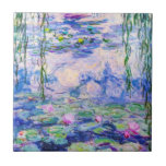 Claude Monet - Vatten Lilies / Nympheas 1919 Kakelplatta<br><div class="desc">Vatten Lilies / Nympheas (W.1852) - Claude Monet,  Oil on Canvas,  1916-1919</div>