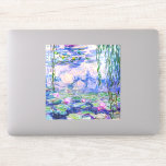 Claude Monet - Vatten Lilies / Nympheas 1919 Klistermärken<br><div class="desc">Vatten Lilies / Nympheas (W.1852) - Claude Monet,  Oil on Canvas,  1916-1919</div>