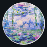 Claude Monet - Vatten Lilies / Nympheas 1919 Knopp<br><div class="desc">Vatten Lilies / Nympheas (W.1852) - Claude Monet,  Oil on Canvas,  1916-1919</div>