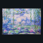 Claude Monet - Vatten Lilies / Nympheas 1919 Kökshandduk<br><div class="desc">Vatten Lilies / Nympheas (W.1852) - Claude Monet,  Oil on Canvas,  1916-1919</div>