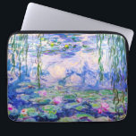 Claude Monet - Vatten Lilies / Nympheas 1919 Laptop Fodral<br><div class="desc">Vatten Lilies / Nympheas (W.1852) - Claude Monet,  Oil on Canvas,  1916-1919</div>