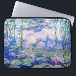Claude Monet - Vatten Lilies / Nympheas 1919 Laptop Fodral<br><div class="desc">Vatten Lilies / Nympheas (W.1852) - Claude Monet,  Oil on Canvas,  1916-1919</div>