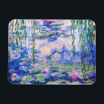 Claude Monet - Vatten Lilies / Nympheas 1919 Magnet<br><div class="desc">Vatten Lilies / Nympheas (W.1852) - Claude Monet,  Oil on Canvas,  1916-1919</div>