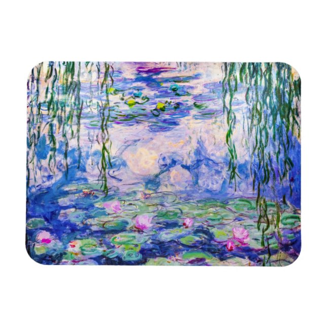 Claude Monet - Vatten Lilies / Nympheas 1919 Magnet (Horisontell)