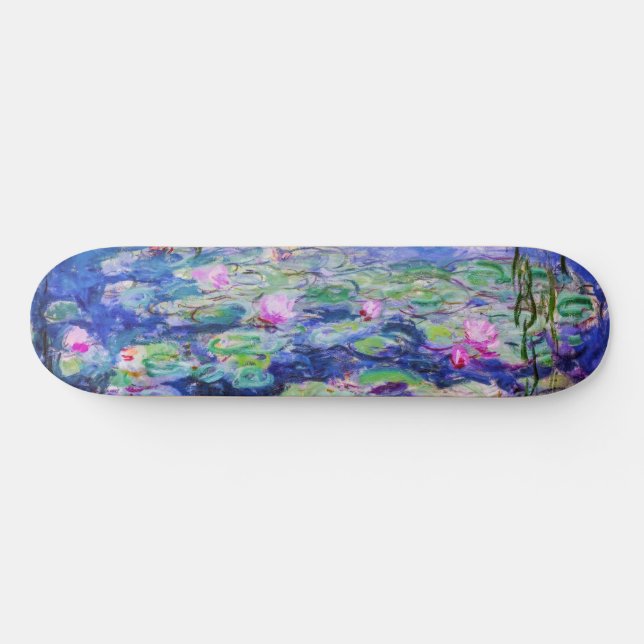 Claude Monet - Vatten Lilies / Nympheas 1919 Mini Skateboard Bräda 18,5 Cm (Horz)