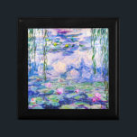 Claude Monet - Vatten Lilies / Nympheas 1919 Minnesask<br><div class="desc">Vatten Lilies / Nympheas (W.1852) - Claude Monet,  Oil on Canvas,  1916-1919</div>