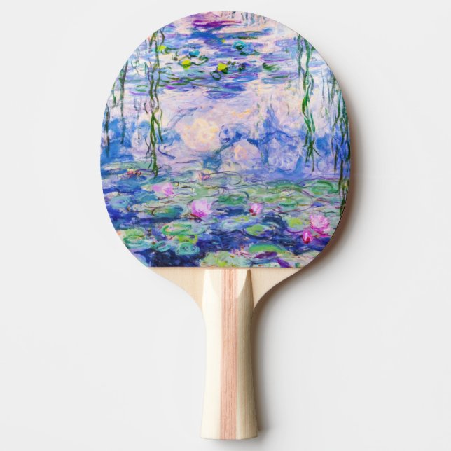 Claude Monet - Vatten Lilies / Nympheas 1919 Pingisracket (Framsidan)